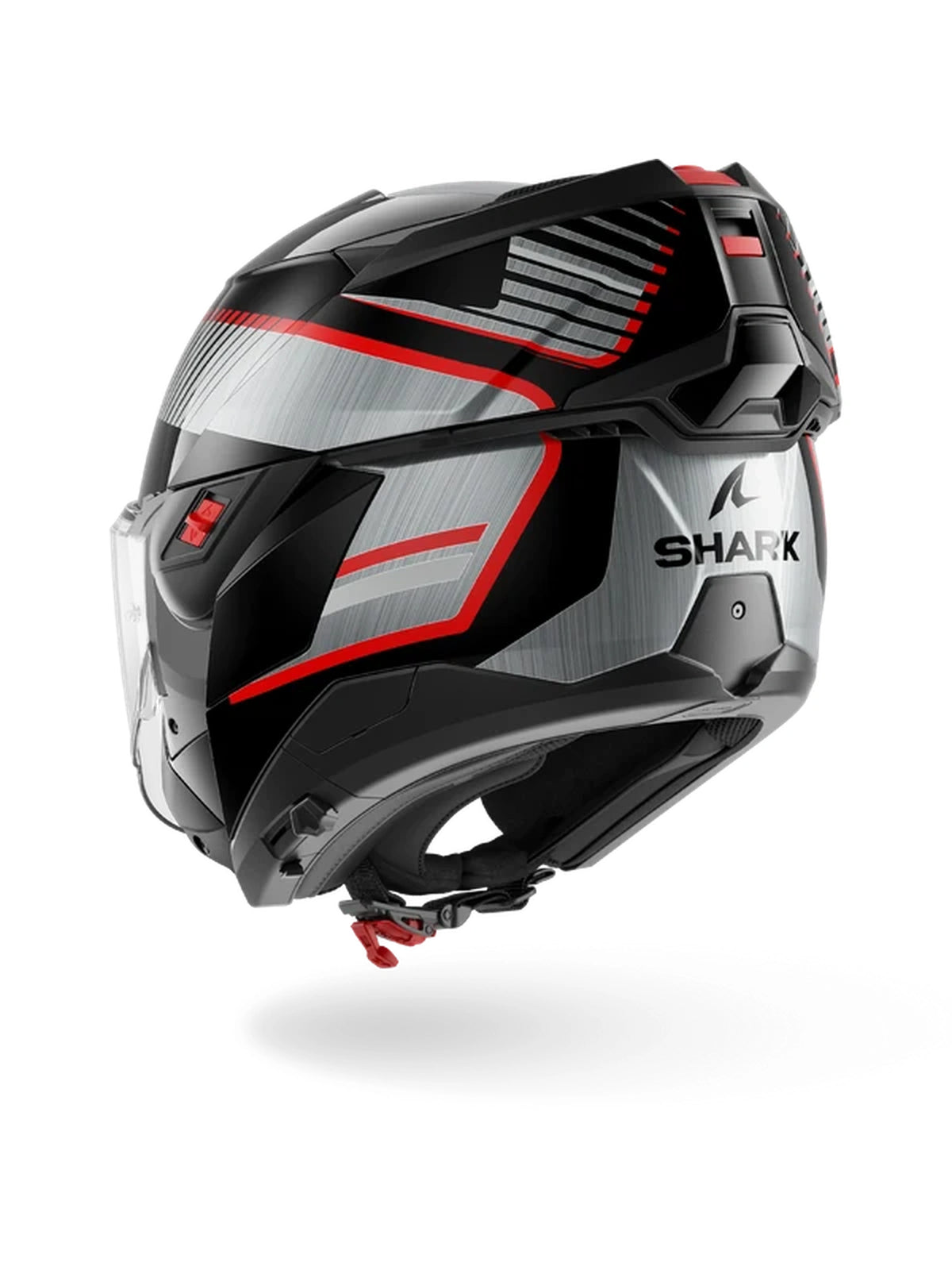 Capacete Shark Oxo Sikter Preto/Prata (KUS)