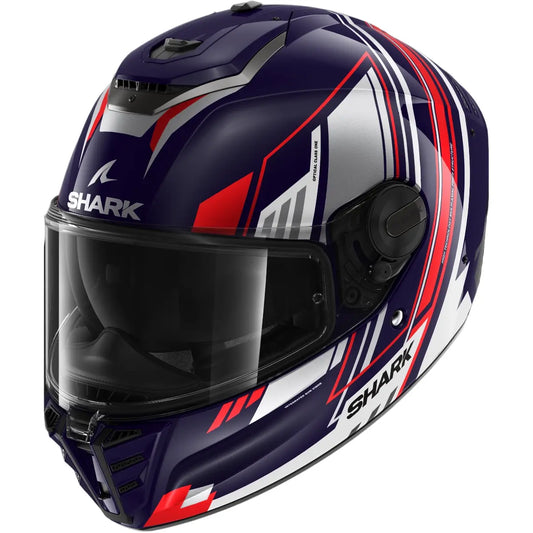Capacete Shark Spartan RS Byrhon Azul e Vermelho (BWU)