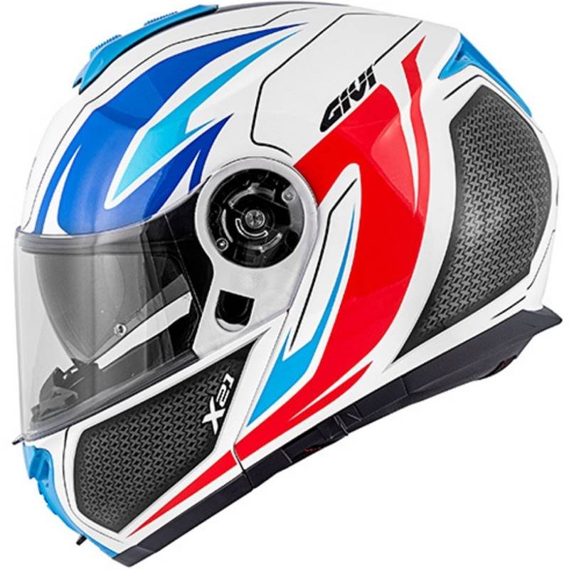 Capacete Givi X21 Shiver Bco/Azul/Verm