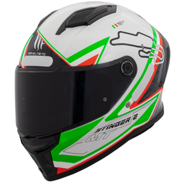 Capacete MT Stinger 2 Grand Prix Italia (A0)