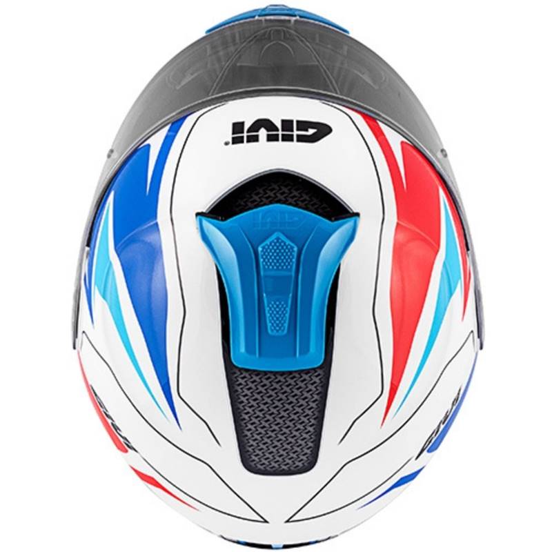 Capacete Givi X21 Shiver Bco/Azul/Verm