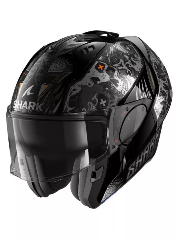 Capacete Shark Evo ES K-Rozen INM KAO - Preto
