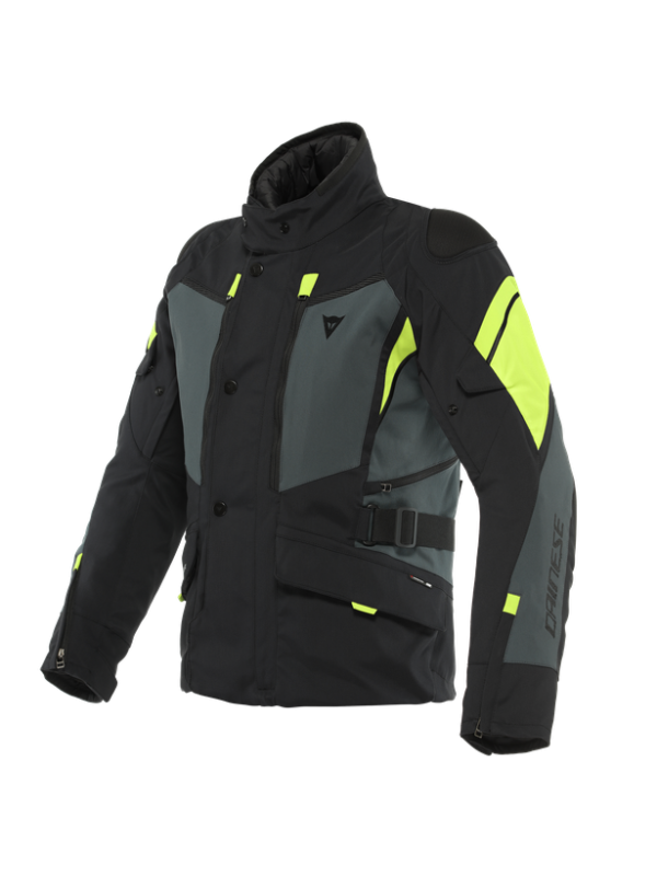Dainese NemboGORE-TEX 黒/蛍光イエローサイズM Jaqueta Dainese Carve Master 3 Gore-Tex Preto Ebano/Amarelo Fluo