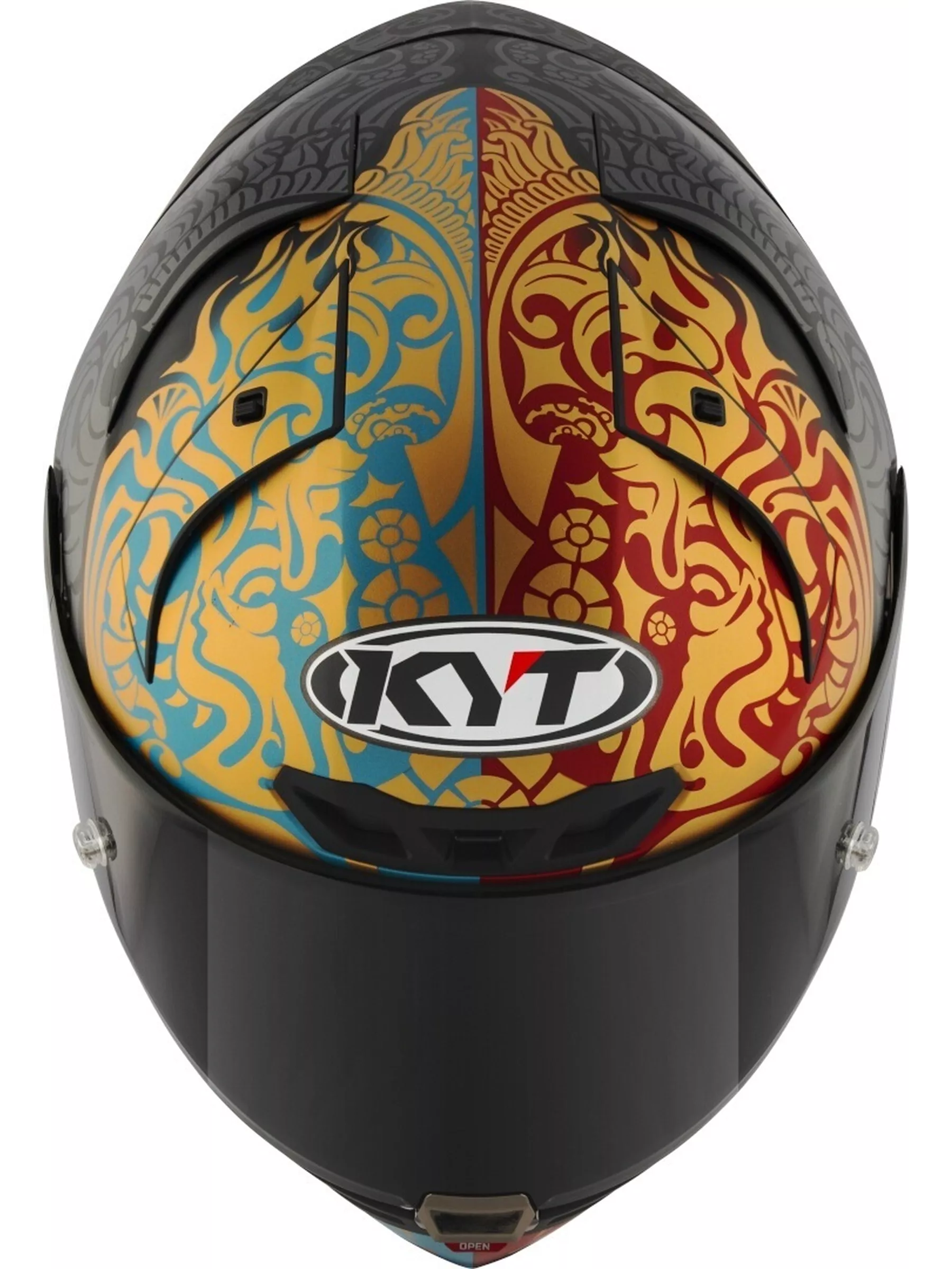 Capacete Kyt KX-1 Race Gp Bastianini Idn Rep 23 Fosco