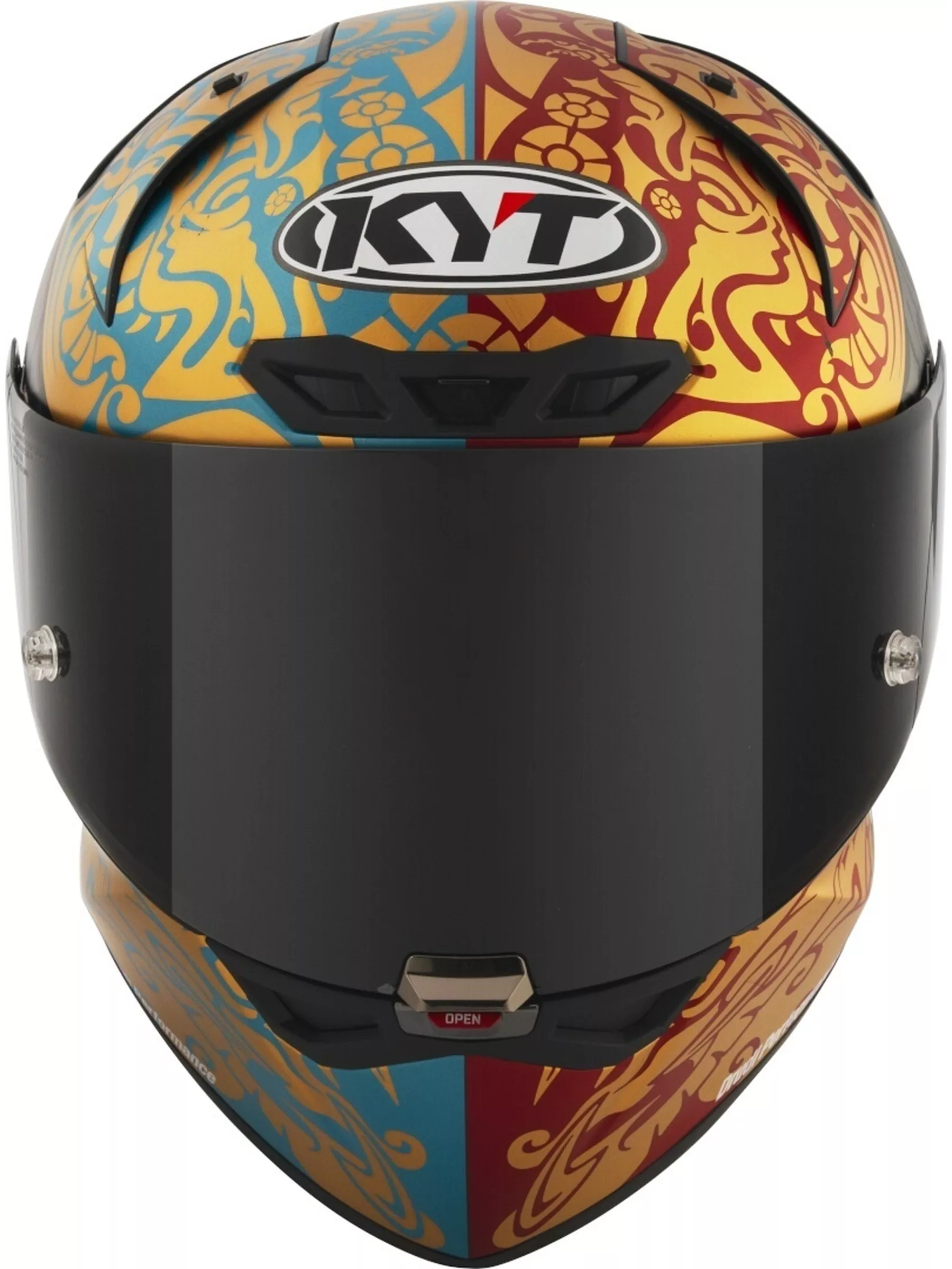 Capacete Kyt KX-1 Race Gp Bastianini Idn Rep 23 Fosco