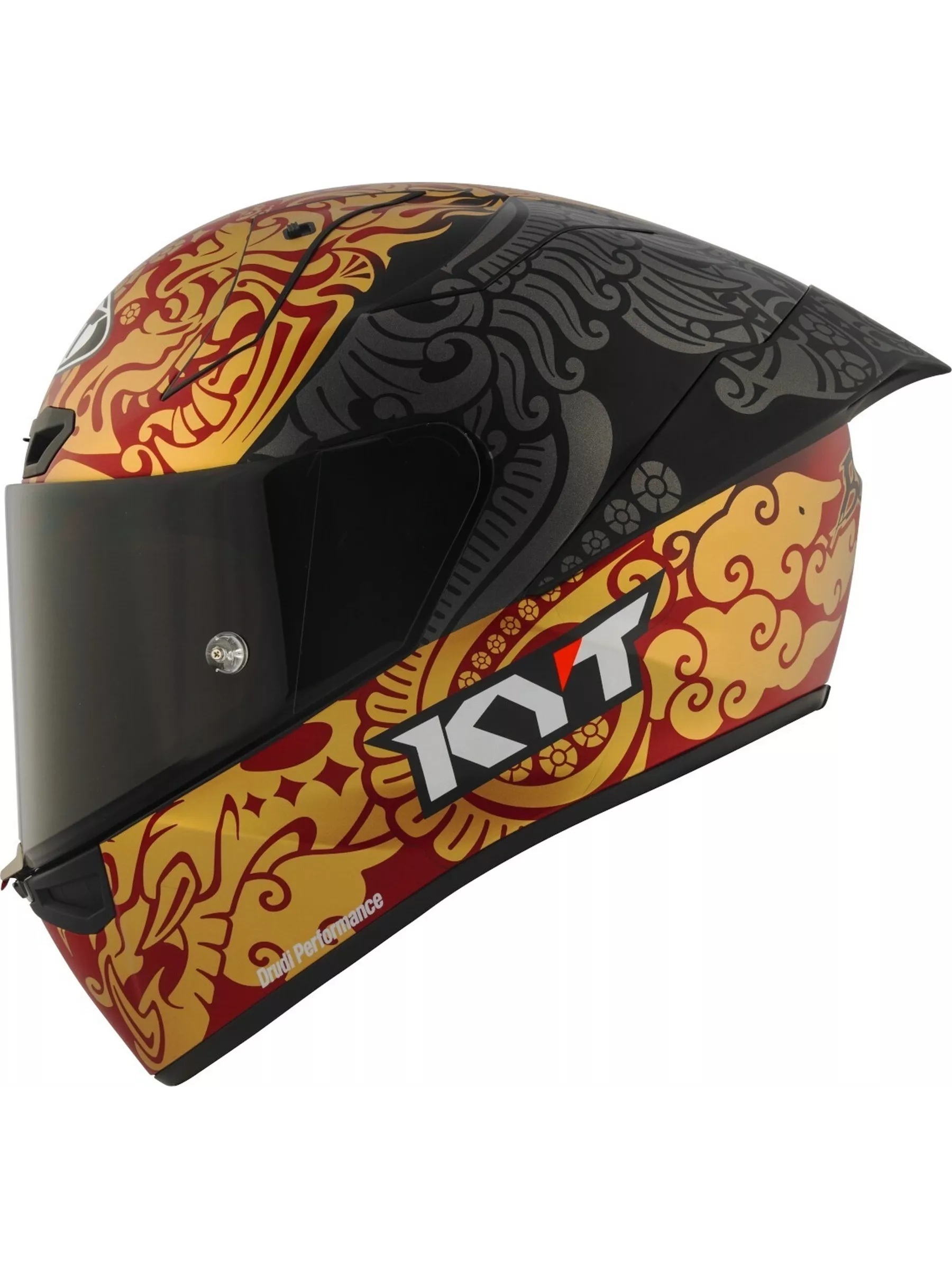 Capacete Kyt KX-1 Race Gp Bastianini Idn Rep 23 Fosco