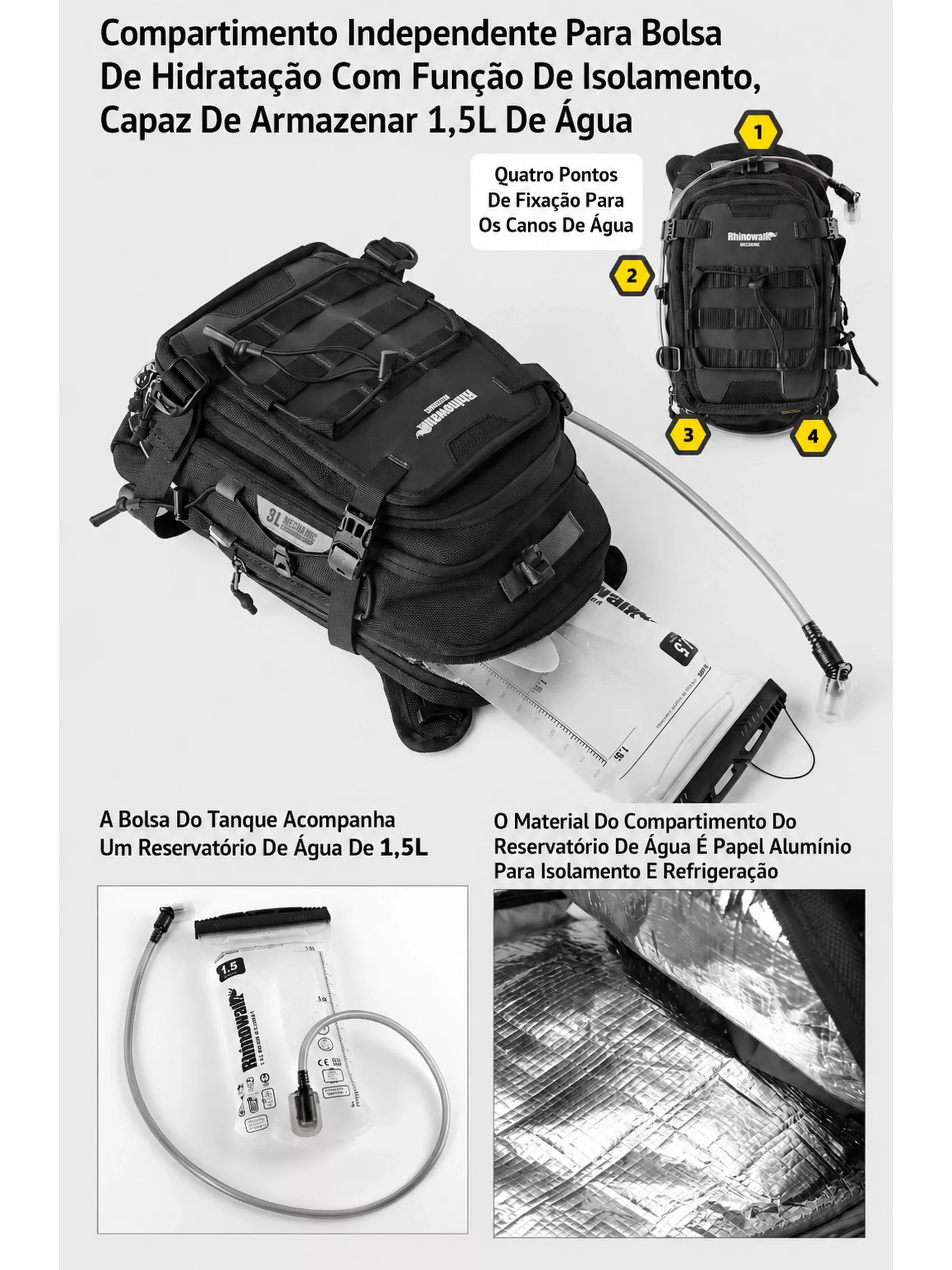 Bolsa De Tanque 9L Rhinowalk (MJX2002)
