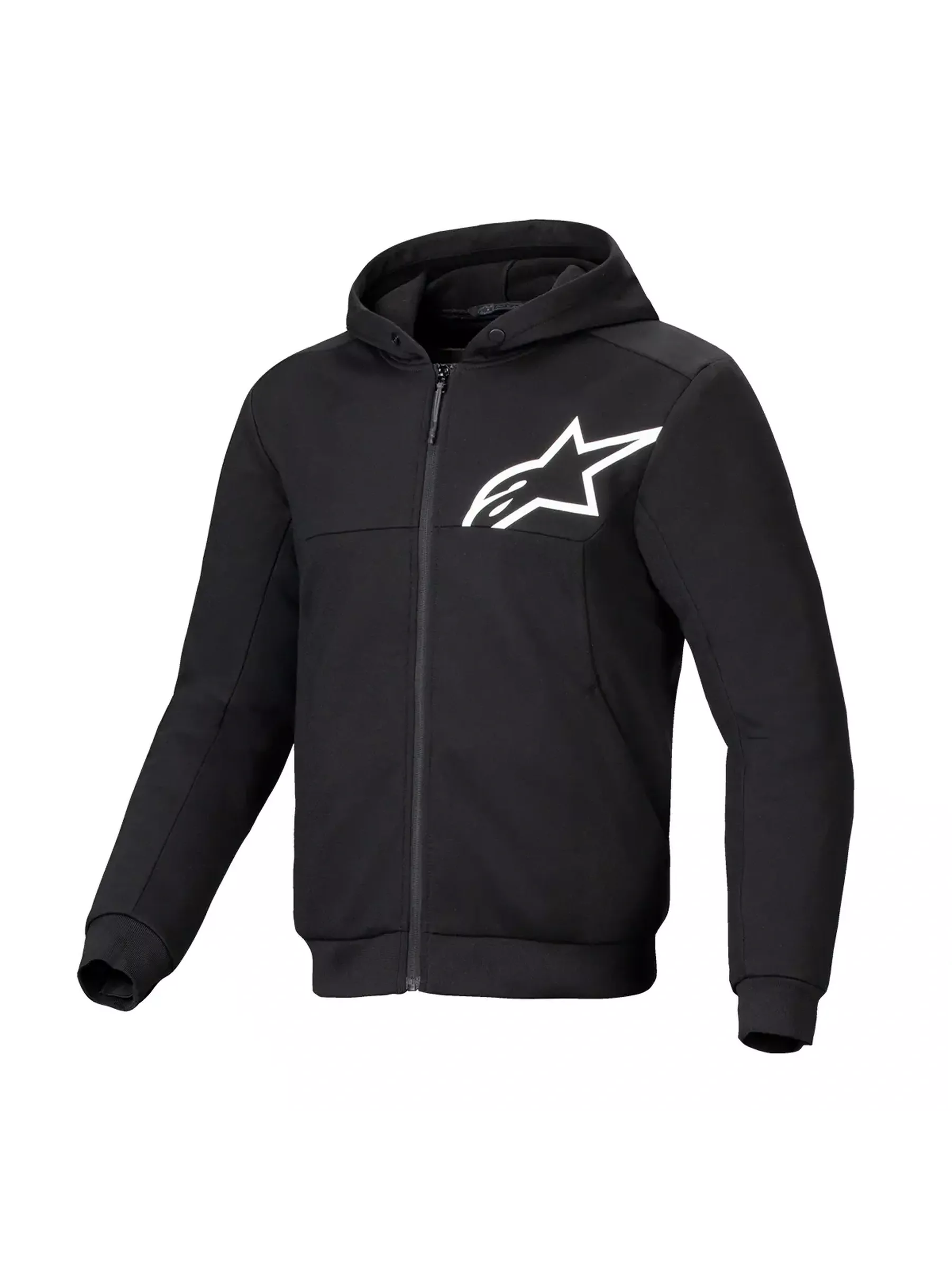 Alpinestars Chrome　sports　hoodie Msize Jaqueta Alpinestars Chrome V2 Sport Hoodie Preto/Branco